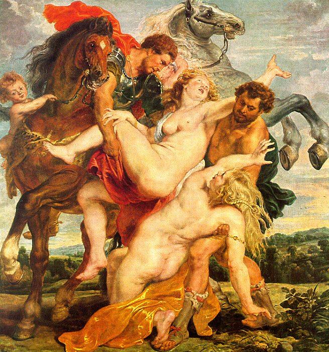 Peter Paul Rubens The Rape of the Daughters of Leucippus Sweden oil painting art